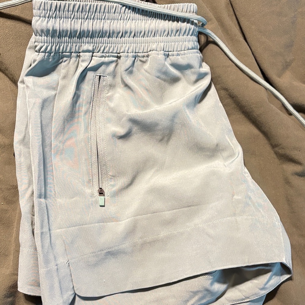 Women's Athletic Shorts in Gray - Picture 3 of 4